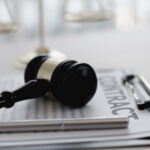 Background images, Hammer referees and Legal documents of justice, Legal scales and legal accuracy concept.